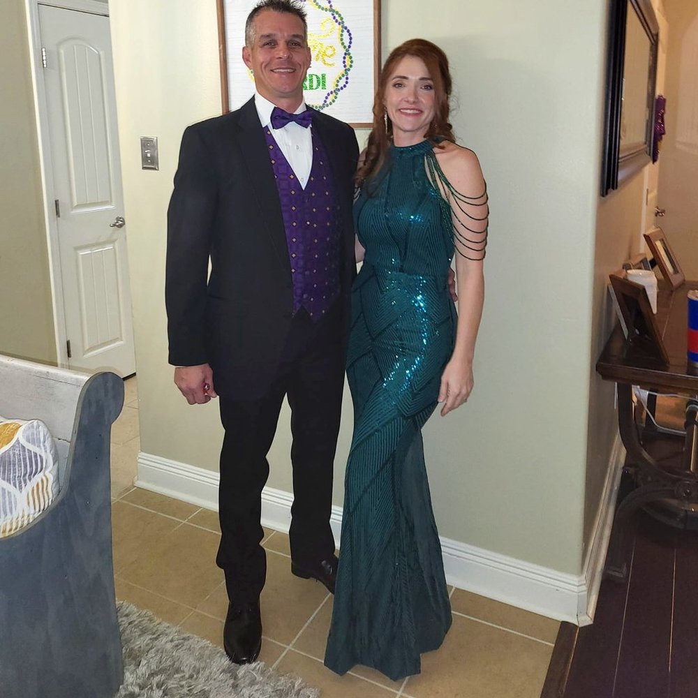 Halter Sequin Tassle Mermaid Evening Gown